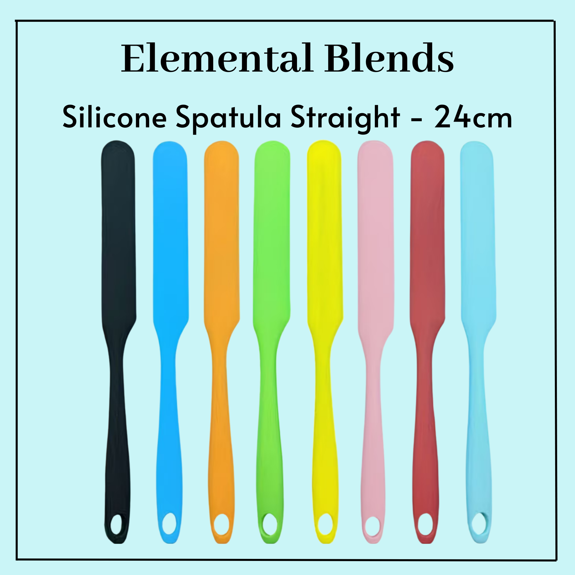 Straight Silicone Spatula 24cm